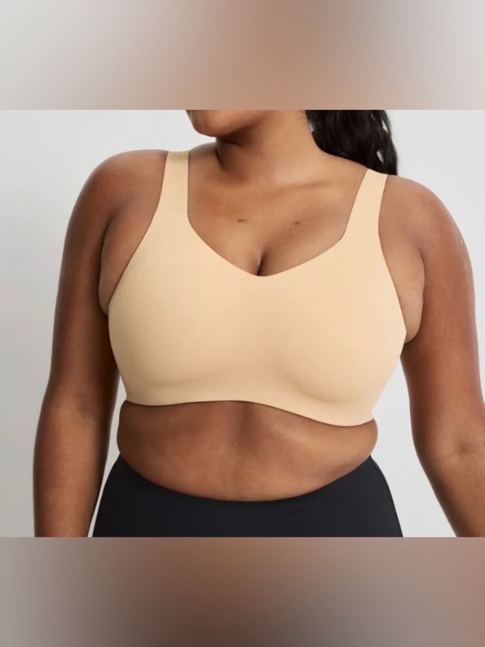 KNIX CATALYST SPORTS BRA HIGH SUPPORT. WARM SAND. KNIX SIZE 8. $85 RETAIL
